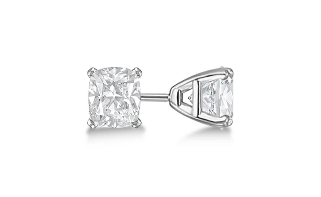 Sterling Silver 1ct Cubic Zirconia Gemstone Earrings
